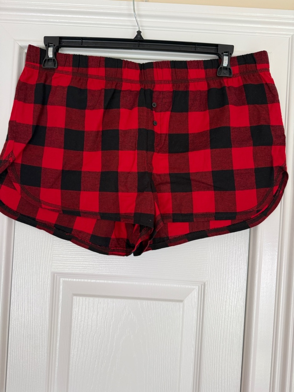 Wondershop Red and Black Buffalo Plaid Sleep Shorts